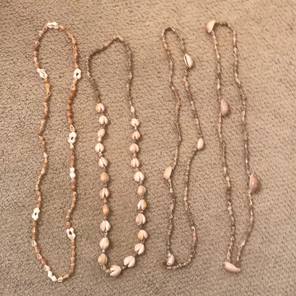 Long Seashell necklaces